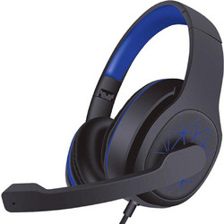 Ezra GE05 Gaming Headset Over Ear Black Blue