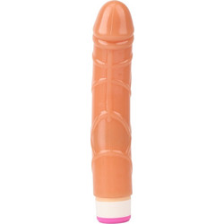 Chisa Novelties Basic Pulsator Vibrator Ρεαλιστικός Δονητής 23cm Flesh