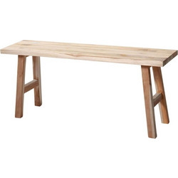 THE NETHERLANDS Παγκάκι από Ξύλο Teak, με διαστάσεις 100x25x42cm