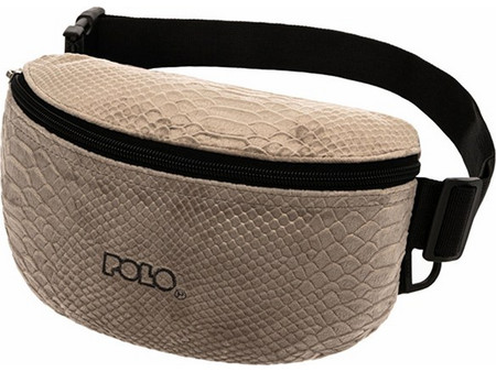 Polo Colour Simple Γυναικείο Τσαντάκι Μέσης Μπεζ 9-08-854-74