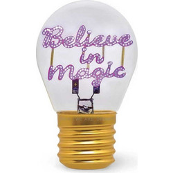 Διακοσμητικό φωτιστικό LED Bulb Fiction LEGAMI Believe in Magic CLB0017
