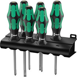 WERA 335/350/367/7 Rack screwdriver set Kraftform
