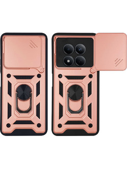 Sonique Ring Armor CamPro Θήκη Ροζ Χρυσό (Xiaomi Redmi Note 15 Pro 5G)