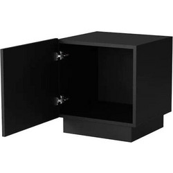 Cama Bedside cabinet, 2 pcs, LIVERTI, 45x42x47, black