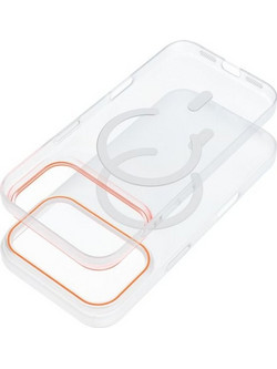 Senso Neon Mag Back Cover Orange / Transparent (Xiaomi Redmi 15C 5G)