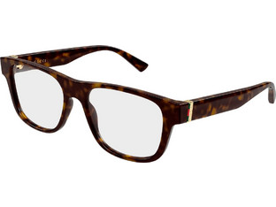 Gucci GG2086O 006 Ανδρικός Σκελετός Γυαλιών Οράσεως Κοκάλινος Καφέ