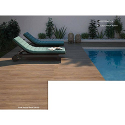 Kolossos Trunk Deck 23x120 cm Πλακάκι Δαπέδου Πορσελανάτο