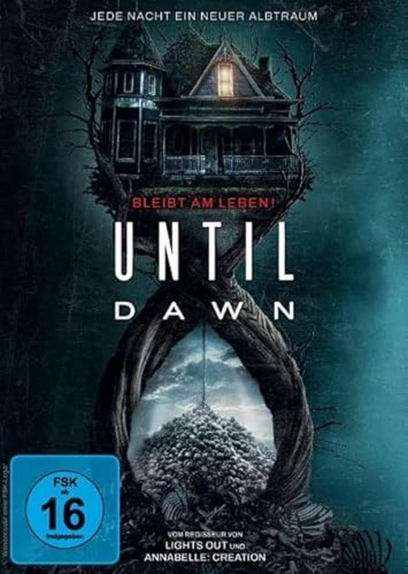 Until Dawn Με Αγγλικούς υπότιτλους, Εξώφυλλο εισαγωγής DVD