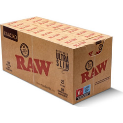 Raw Ultra Slim 5.7mm 120 Φιλτράκια Συσκευασία 20 Τεμαχίων
