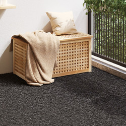 vidaXL Τεχνητό γρασίδι 1000 x 100 x 3 εκ. Μαύρο PP και PE
