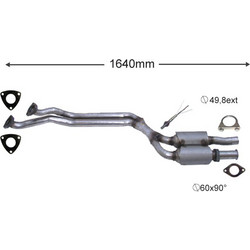 Americat Ολοκληρωμενος Καταλυτης BMW TD.04-306