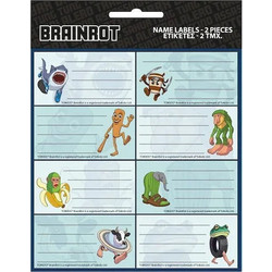 ΕΤΙΚΕΤΕΣ Brainrot 16τμχ