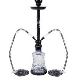 Ναργιλές Hookah Big Mike Clear 2 Hoses - 58cm