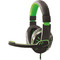 Esperanza Crow EGH330 Gaming Headset Over Ear Black Green Esperanza Crow EGH330 Gaming Headset Over Ear Black Green