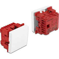 DELOCK module διακόπτης Easy 45 81359, μονός, 1-pole, 1-way, λευκός