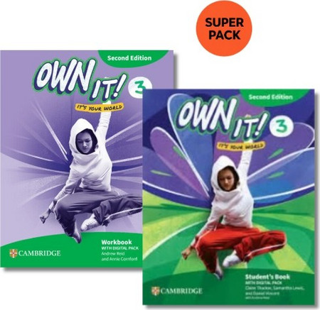 OWN IT! 3 SUPER PACK 1 (SB + WB + WORDLIST) 2ND ED