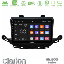Clarion GL500 Series Opel Astra K 2015-2019 Ηχοσύστημα Αυτοκινήτου 9" με GPS U-GL5-OP0113