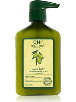 Chi Olive Naturals Hair & Body Σαμπουάν 340ml