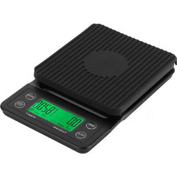 4Bars S204 5kg/0.1g - Ζυγαριά Επαναφορτιζόμενη με Χρονόμετρο