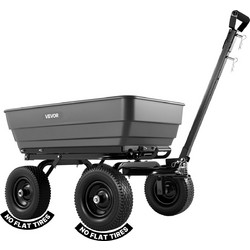 VEVOR Καρότσι Κήπου Ανατροπής 544 kg, 7 ft με Χειρολαβή 2 σε 1 SLZXTC1200B17SQ58001V0