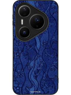 Sonique Diva Series Θήκη Μπλε Δαντέλα (Huawei Pura 80 Pro 5G)