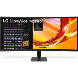 LG 34U601B-B Ultrawide VA HDR Curved Monitor 34" 3440x1440 QHD 120Hz 5ms
