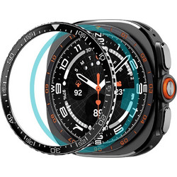 Θήκη Spigen SGP BEZEL TUNE DIVER για SAMSUNG GALAXY WATCH Ultra 2(47mm) Stainless Steel - ΜΑΥΡΟ - ACS11617