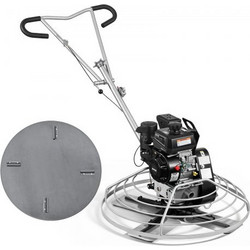 VEVOR Power Trowel, Μηχάνημα τελικής επεξεργασίας σκυροδέματος 950 mm με πλωτήρα, κινητήρας Kohler 7HP, 4 λεπίδες, ρυθμιζόμενο βήμα, φινίρισμα επιφάνειας τσιμέντου με αέριο για λεία δάπεδα, κατασκευή