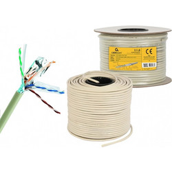 Cablexpert U/FTP STP Cat.6 Καλώδιο Δικτύου Ethernet 100m Grey