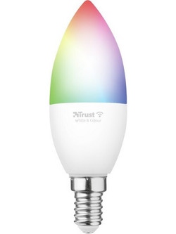 Trust Smart Λάμπα LED 5W για Ντουί E14 RGB 470lm 71280