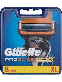 Gillette Fusion Proglide Power Ανταλλακτικά Ξυραφάκια με 5 Λεπίδες & Λιπαντική Ταινία 8τμχ