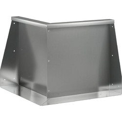 Τοίχος Στήριξης 50 x 50 x 50 cm Γαλβανισμένος Χάλυβας Ασημί 8015195