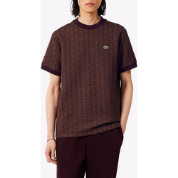 LACOSTE ΜΠΛΟΥΖΑ ΚΜ TEE-SHIRT SS 3TH1197-WD9 Brown