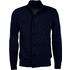 Barbour Patch Zip Ανδρική Ζακέτα Πλεκτή με Κουμπιά Navy Μπλε Μπλε MKN0731NY91