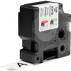 Ταινία Ετικετογράφου Dymo Rhino (1805430) - Vinyl - 24mm x 5.5m - Black on White 1805430