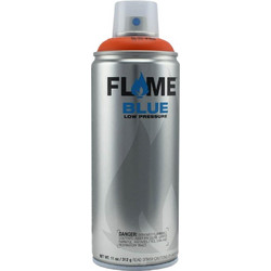 Flame Blue Σπρέι Βαφής Orange Ματ 400ml