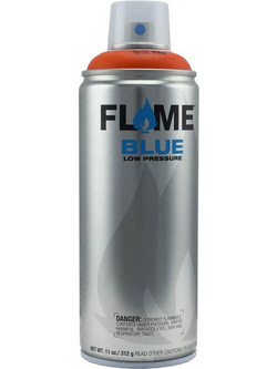 Flame Blue Σπρέι Βαφής Orange Ματ 400ml