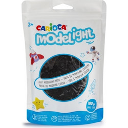ΠΗΛΟΣ CARIOCA MODELIGHT 100gr 01 BLACK