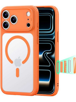 ESR Classic Hybrid HaloLock Θήκη Frosted Orange (iPhone 18 Pro / 17 Pro)