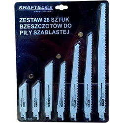 Σετ Λεπίδες Ηλεκτρικού Πριονιού 28 τμχ Kraft&Dele KD-10780