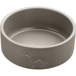 Hunter - Dogbowl ceramic Osby 1900 ml, taupe - (68986) - Pet Supplies