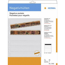 Herma Negative Packets PP Clear 25 Sheets/6-Strips Αξεσουάρ Φωτογραφικής Μηχανής 2τμχ