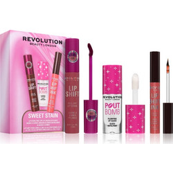 Revolution Sweet Stain Set σετ δώρου για τα χείλη 1 τμχ