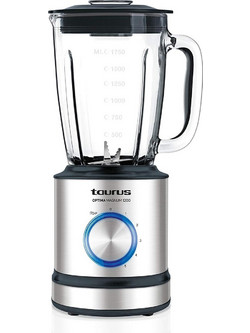 Taurus Optima Magnum 1200 Μπλέντερ για Smoothie με Γυάλινη Κανάτα 1.75lt 1200W