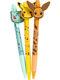 Pokemon - Pen Set, 3 pack