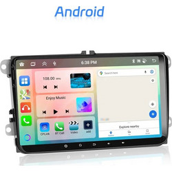 Οθόνη Android 9.5 Inch OEM Plug + Play για VW / Seat / Skoda