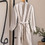Nef-Nef Homeware Μπουρνούζι Elements Unit Με Γιακά Ecru