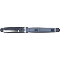 PILOT FINE WRITING ΠΕΝΑ 14K RHODIUM FINE CUSTOM 74 ΔΙΑΦΑΝΗ BLUE-BLACK