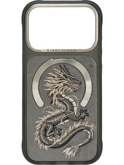 Nimmy Magnetic Fantasy Animal MagSafe Back Cover Grey (iPhone 18 Pro / 17 Pro)