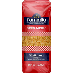 ΜΑΚΑΡΟΝΙΑ FAMIGLIA ΚΡΙΘΑΡΑΚΙ ΜΕΤΡΙΟ 500gr